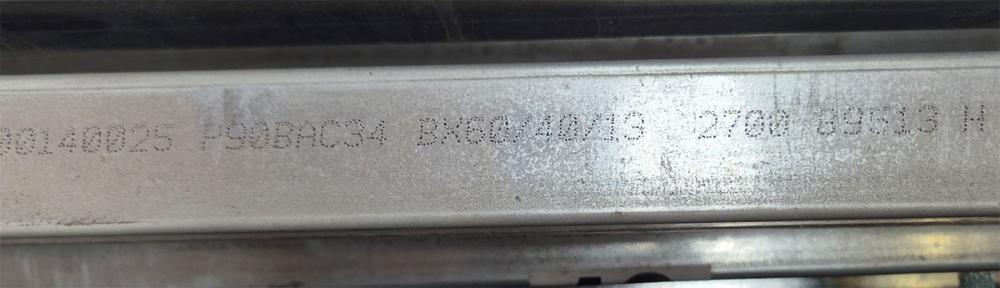 Dexion Ligger met C34 connectorcodering