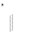 Nieuw Armes Frame L.7.20  - 6750 x 1100 mm - compleet