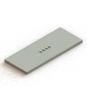 Meta  Clip MS150-III Legbord 1300 x 300 - RAL 7035