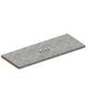 Meta  Clip MS150-III Legbord 1300 x 400 - verzinkt