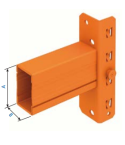 Mecalux ligger 2C-S 1718 - 3900x160 mm
