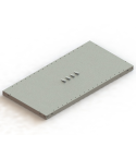 Meta  Clip MS230-III Legbord 1000 x 400 - RAL 7035