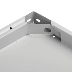 Verzinkt Legbord van Meta - productserie MS-330 III - 1000 x 400 mm