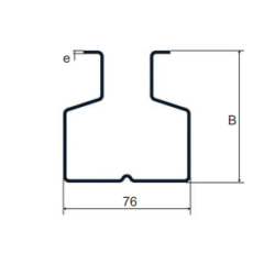 Esnova Losse Stijl 76M18 - 7000 mm