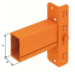 Mecalux ligger 2C-S - 3600 x 110 mm
