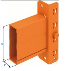 Mecalux ligger 2C-S - 3600 x 170 mm
