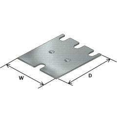 Stow vulplaat PNA 0131