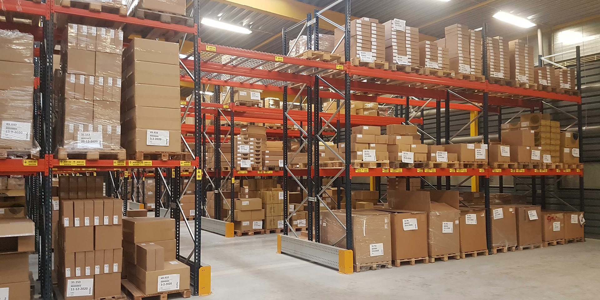 Wat betekent de toevoeging -1K , -2K en -3K bij Mecalux frames?